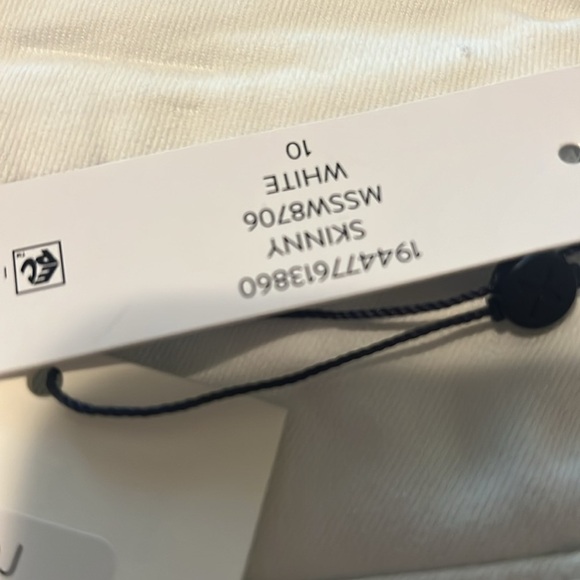 NWT NYDJ Women's White Skinny stretch Jeans - Picture 8 of 15